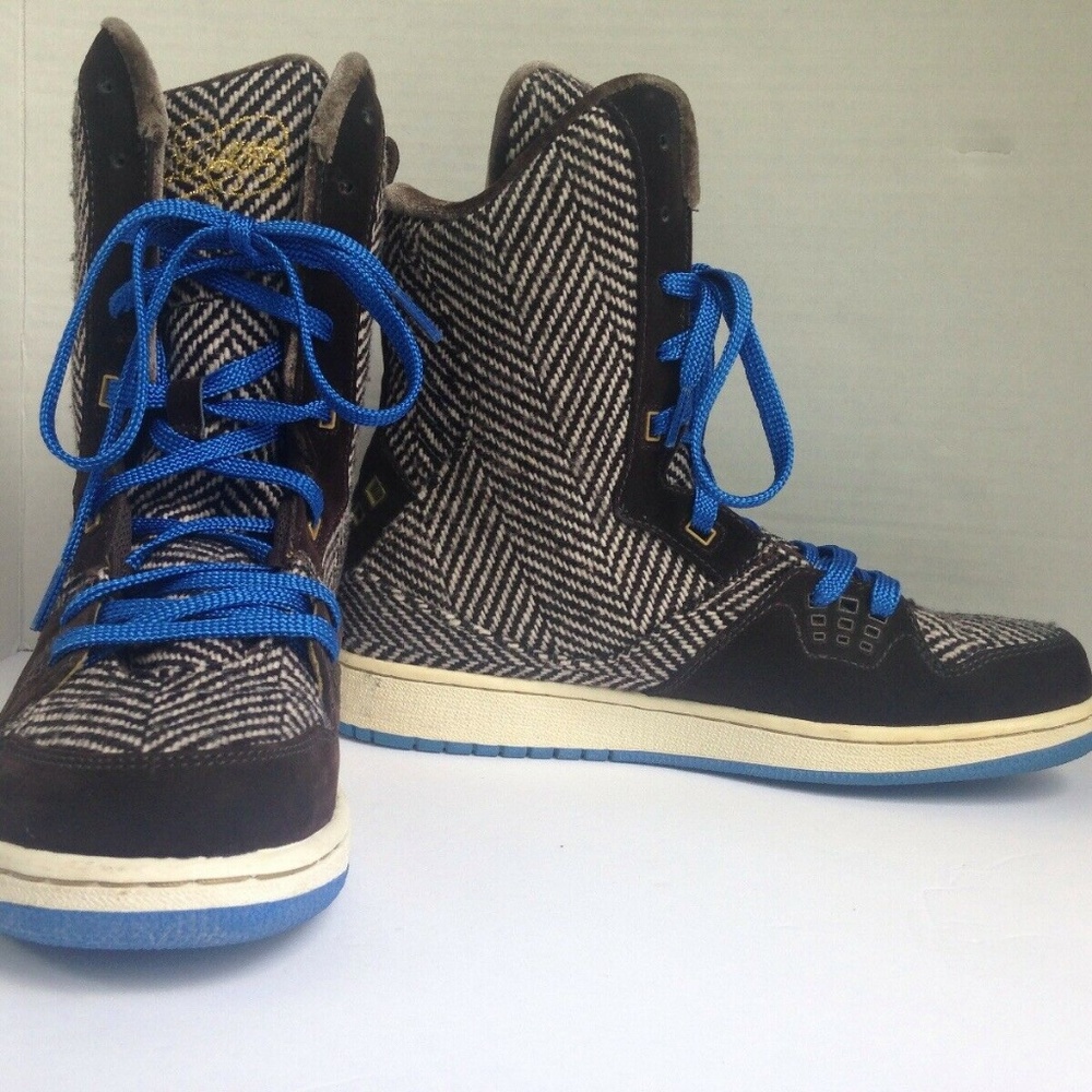 Nike Jordan Flight 23 6" Boot 6.5 Brown/Blue